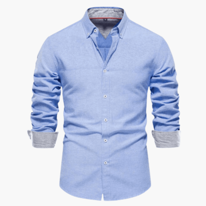 Bequemes Slim-Fit-Hemd für Männer - SchmiedeMode