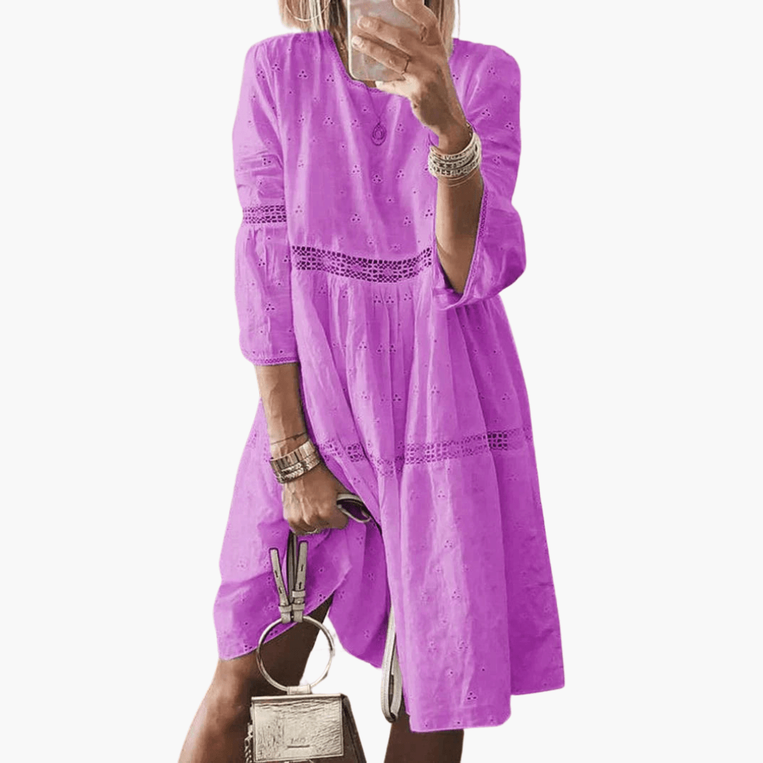 Elegantes und bequemes Strickkleid für Frauen - SchmiedeMode