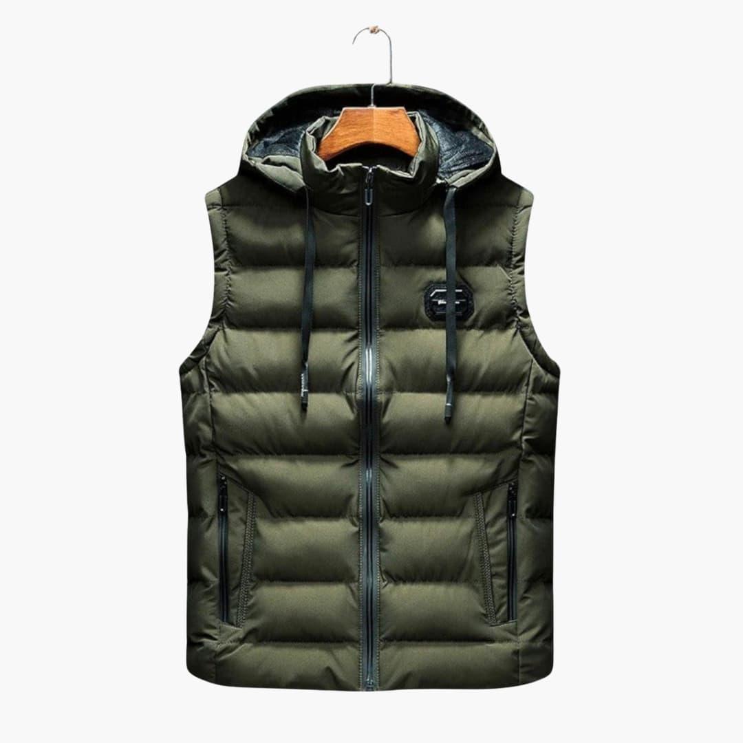Ärmellose Jacke für Herren – Modern, Leicht & Wärmend - SchmiedeMode