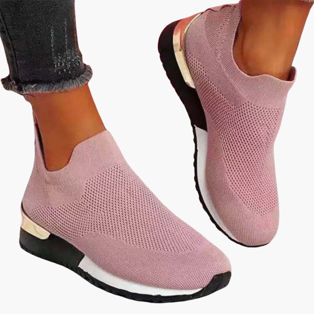 Bequeme Slip-On Sneaker Damen Atmungsaktiv & Modern