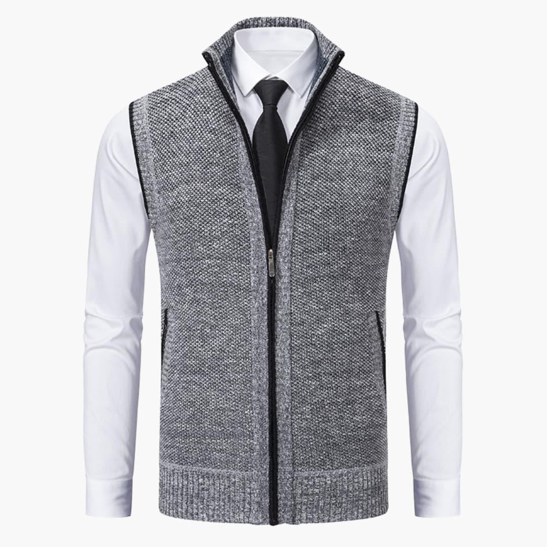 Ärmellose Weste für Herren – Elegante Passform & Vielseitiger Stil - SchmiedeMode