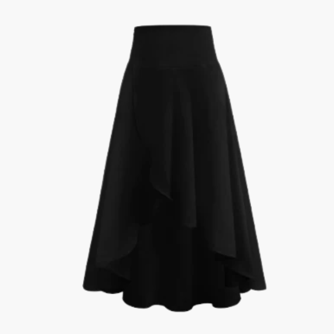 Plisseerock Damen - Eleganter Midirock mit Falten-Design