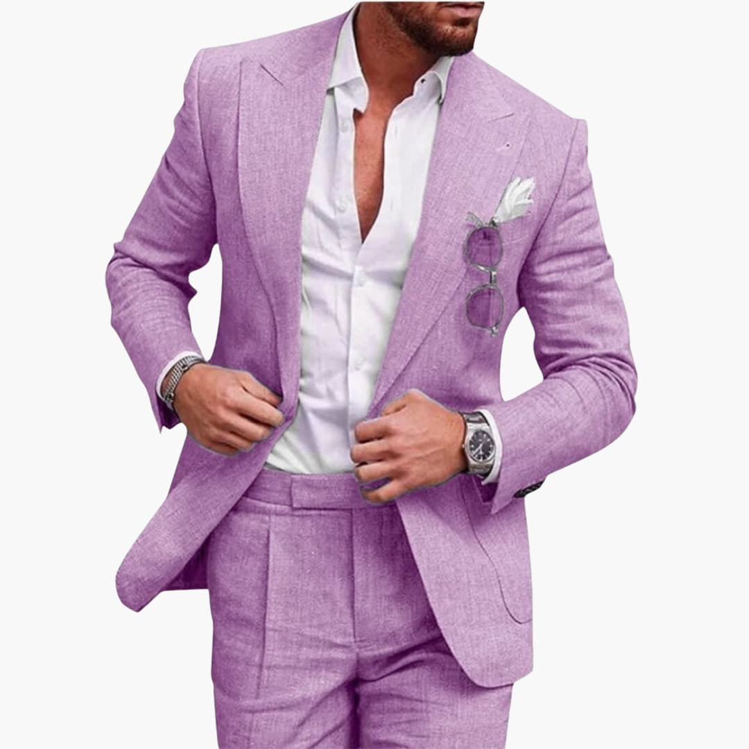 Zweiteiliger Business Anzug für Herren