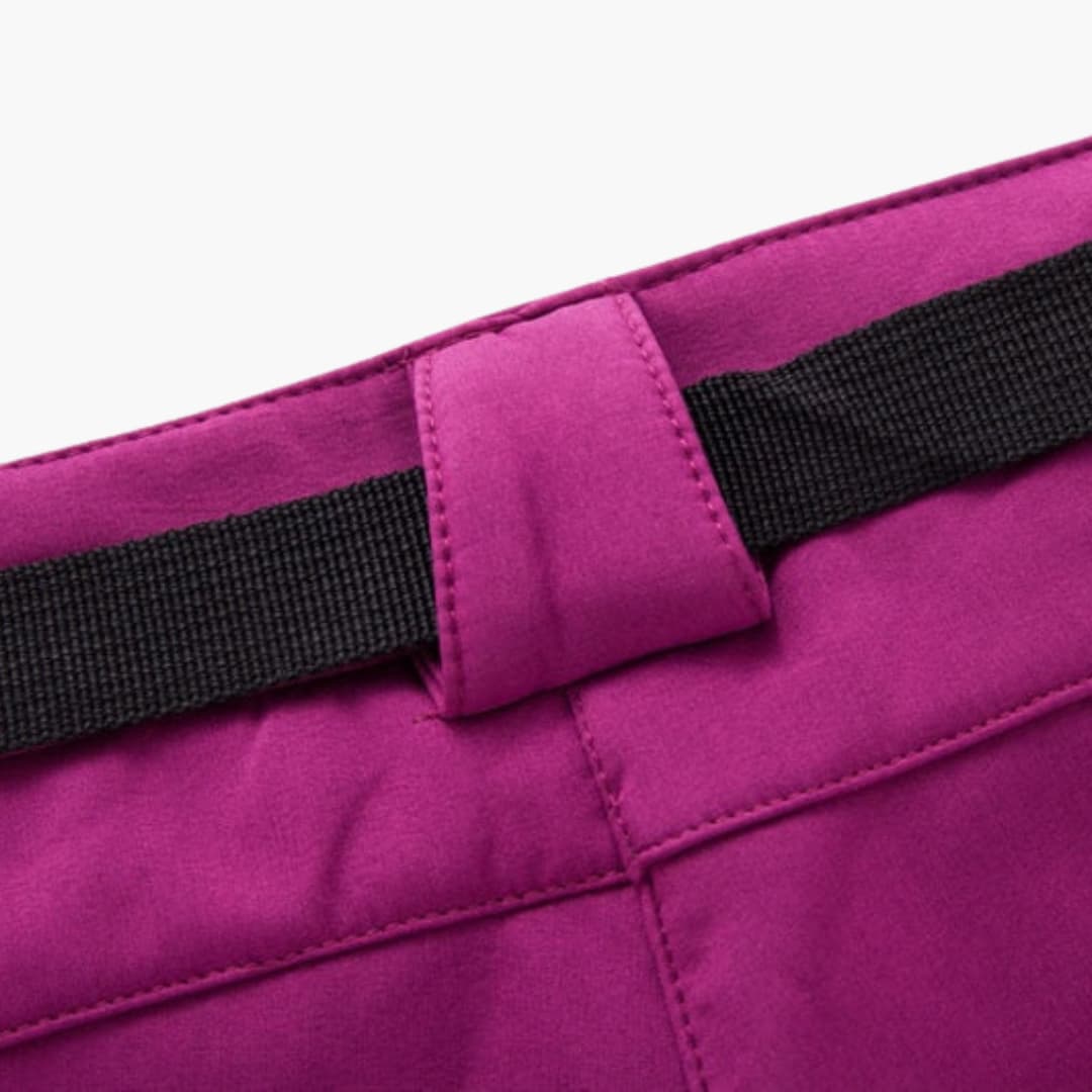Damen-Wanderhose mit Reißverschlusstaschen