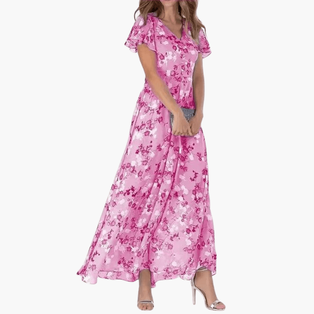 Elegantes und farbenfrohes Modekleid für Frauen - SchmiedeMode