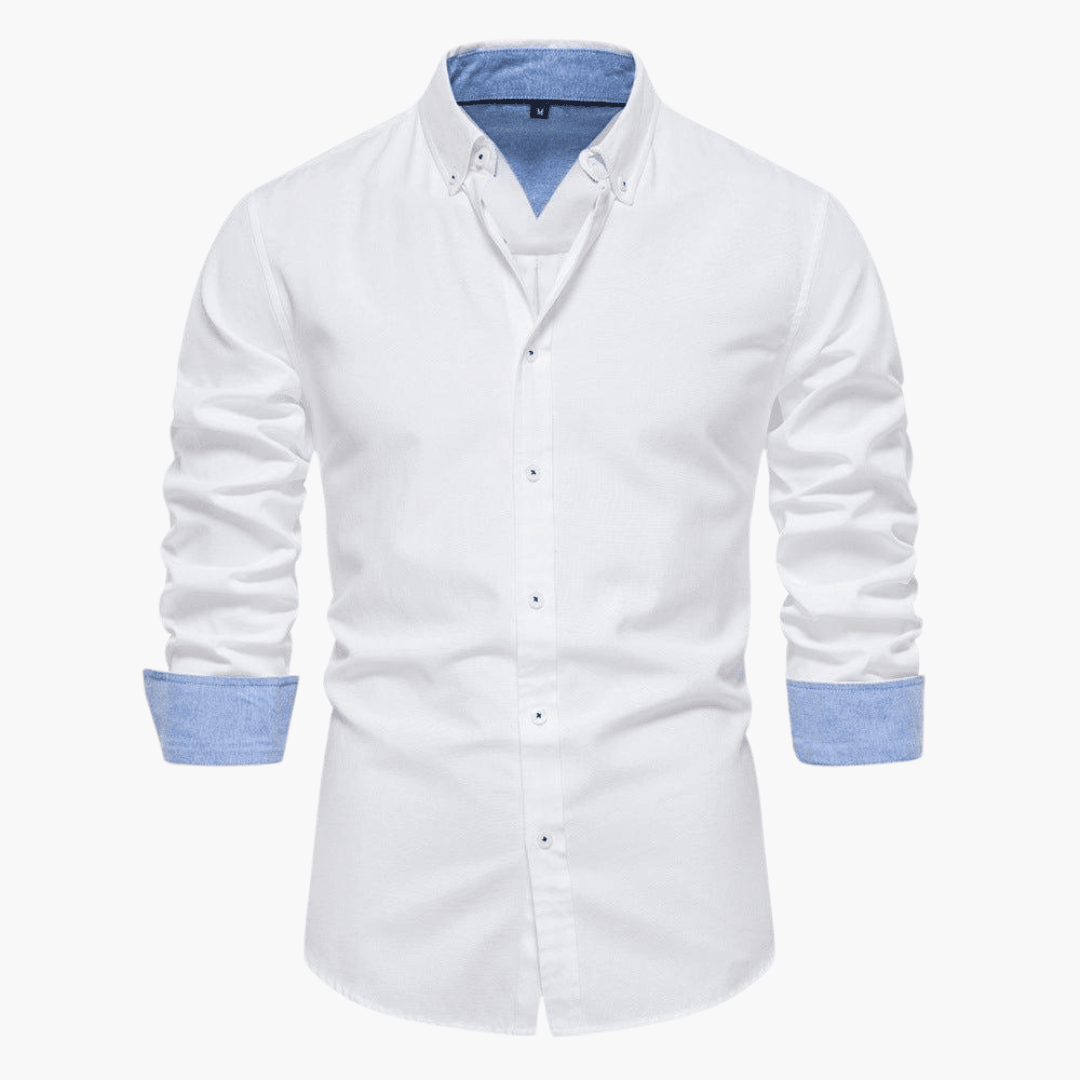 Bequemes Slim-Fit-Hemd für Männer - SchmiedeMode