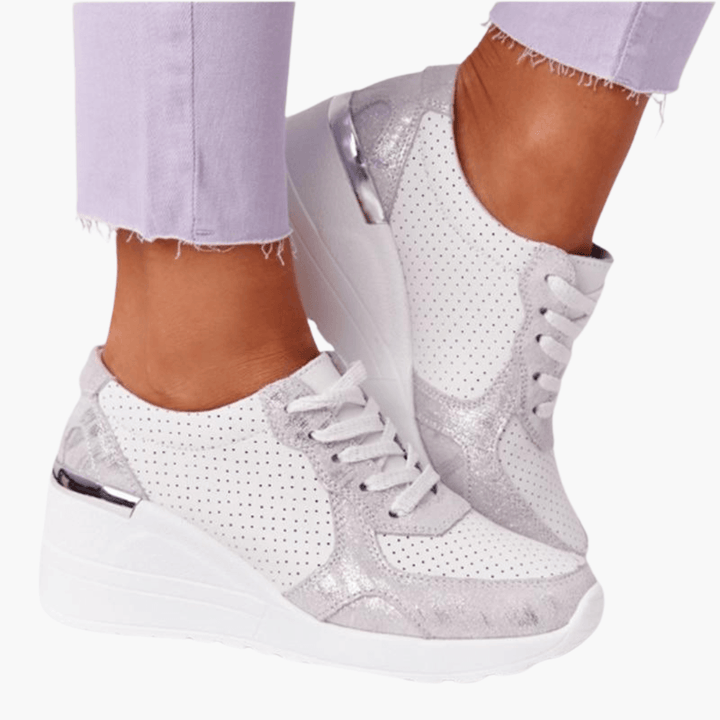 Elegante bequeme Turnschuhe für Frauen - SchmiedeMode