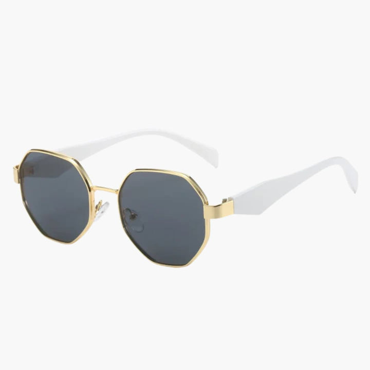 Damen Sonnenbrille mit runder Fassung und UV400 Schutz