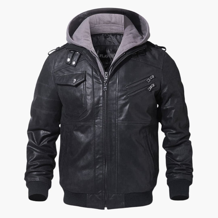 Kapuzierte Jacke für Herren