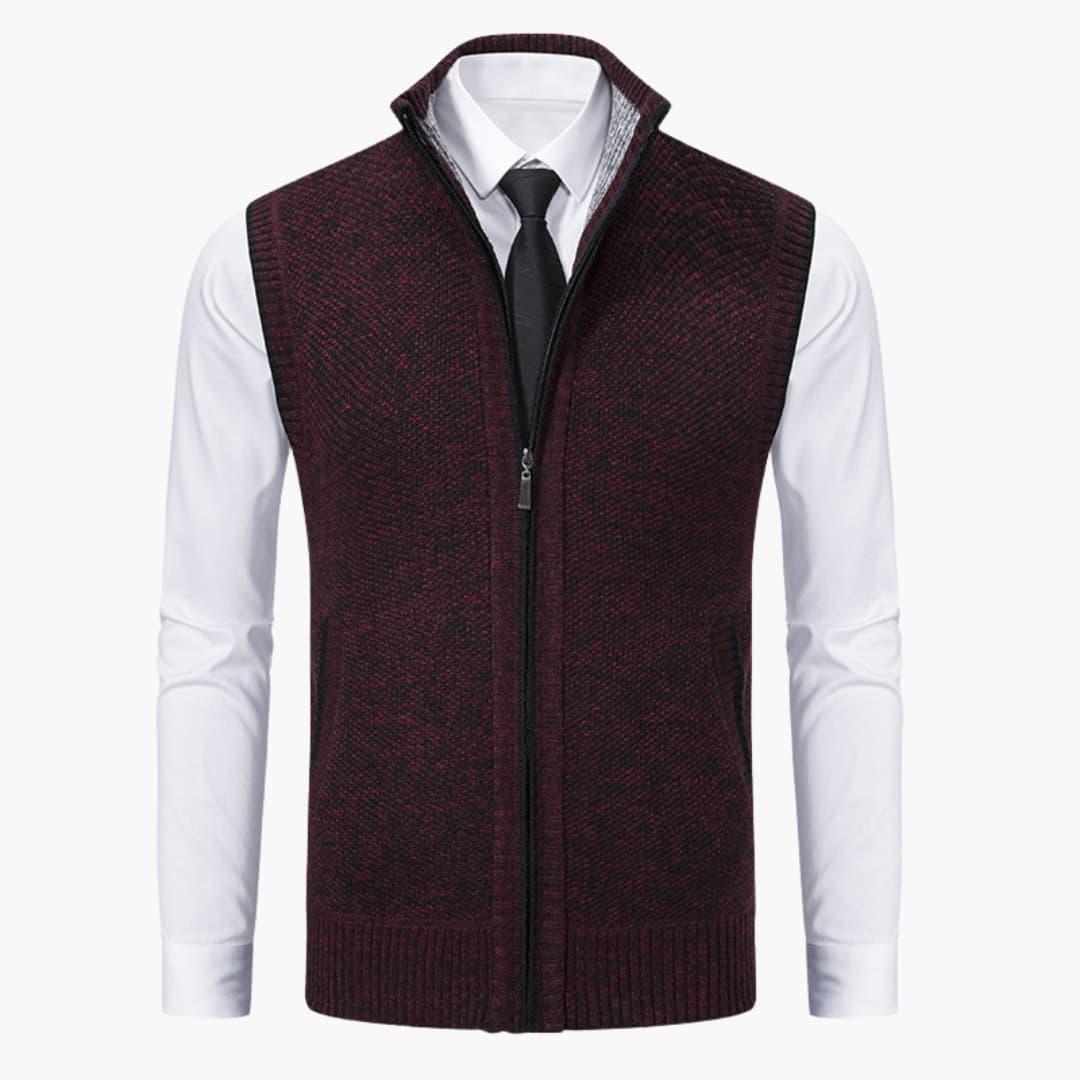 Ärmellose Weste für Herren – Elegante Passform & Vielseitiger Stil - SchmiedeMode