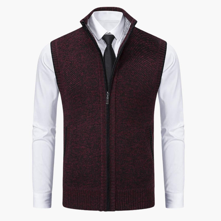 Ärmellose Weste für Herren – Elegante Passform & Vielseitiger Stil - SchmiedeMode