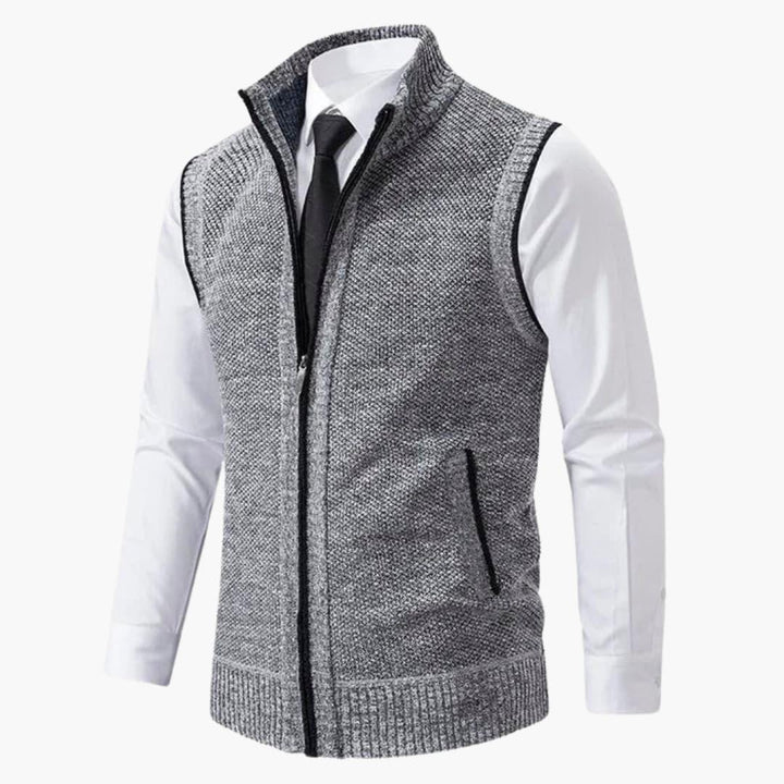 Ärmellose Weste für Herren – Elegante Passform & Vielseitiger Stil - SchmiedeMode