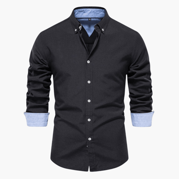 Bequemes Slim-Fit-Hemd für Männer - SchmiedeMode