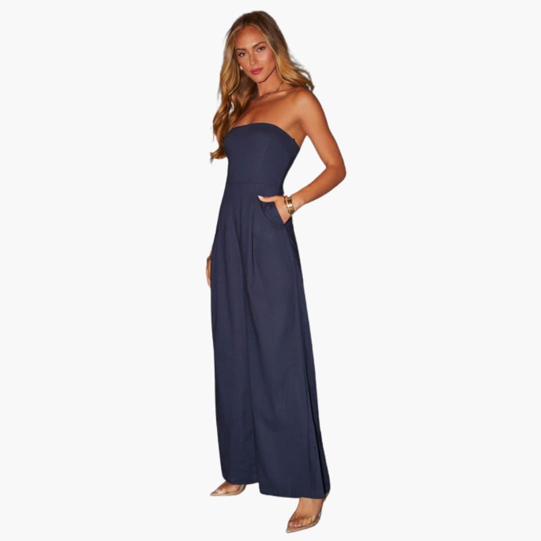 Schmeichelhafter, stylischer Jumpsuit für Damen - SchmiedeMode