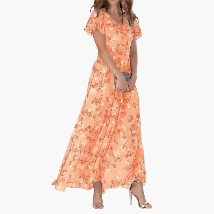 Elegantes und farbenfrohes Modekleid für Frauen - SchmiedeMode
