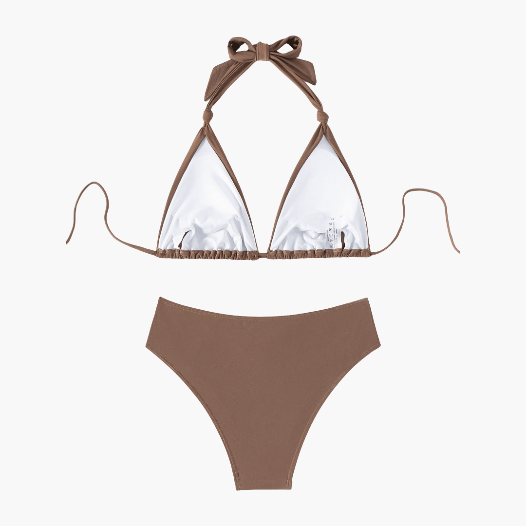 Eleganter und schmeichelhafter Krawatten-Bikini für Frauen - SchmiedeMode