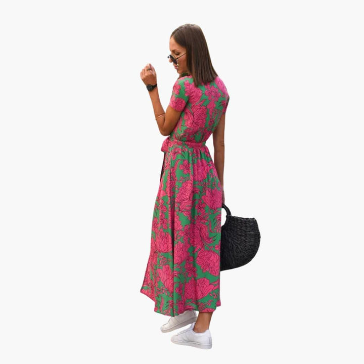Schickes leichtes Midikleid für Damen - SchmiedeMode