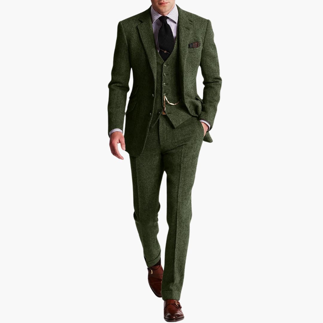 Hochzeitsgast-Anzug - eleganter Stil für Herren mit Weste
