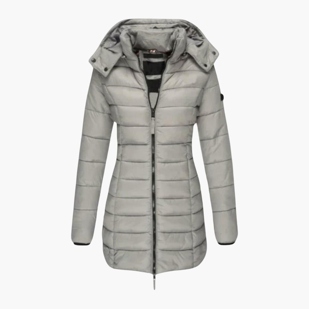 Warm gefütterter Wintermantel für Damen - SchmiedeMode