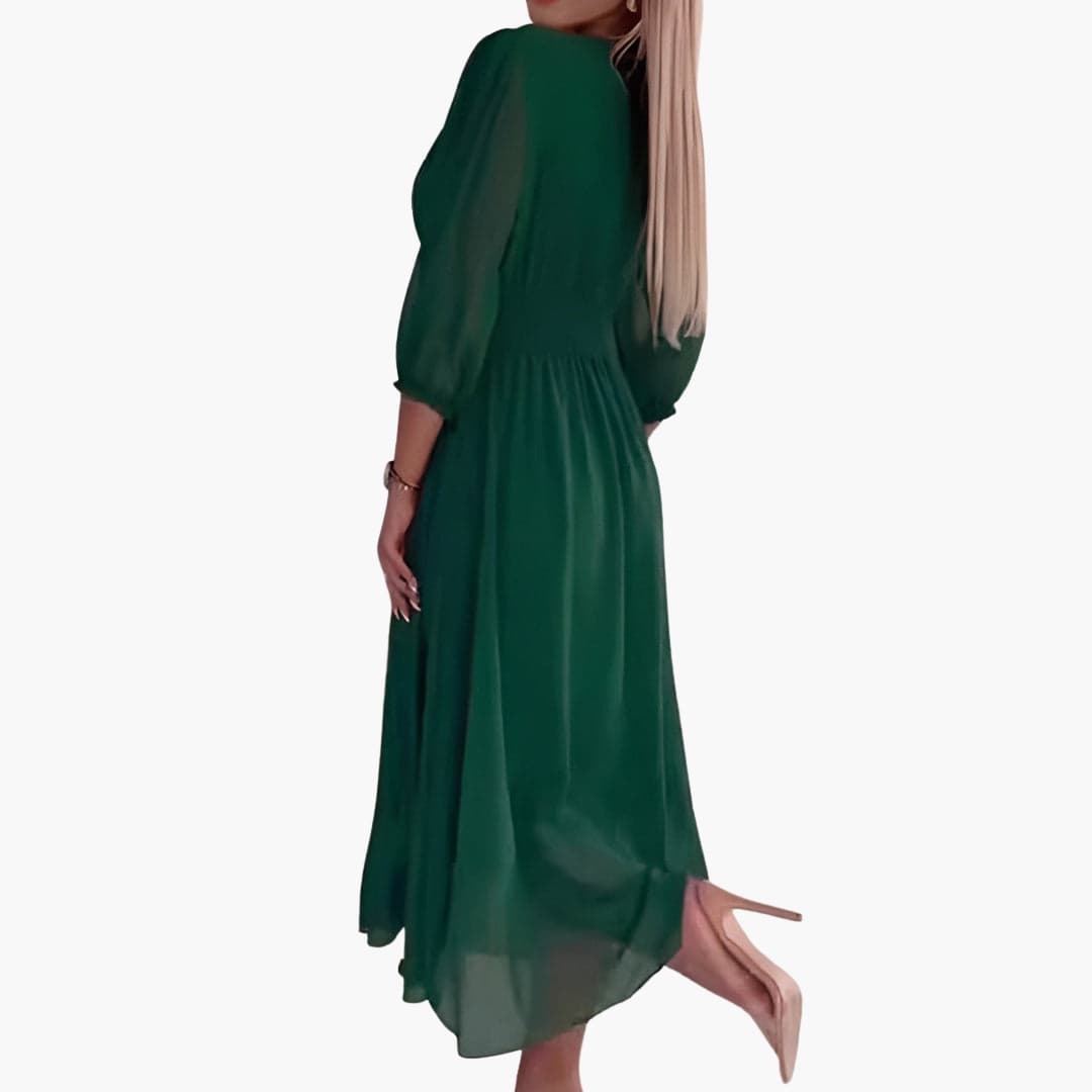 Leichtes Chiffonkleid - Luftiges Damen Sommerkleid elegant