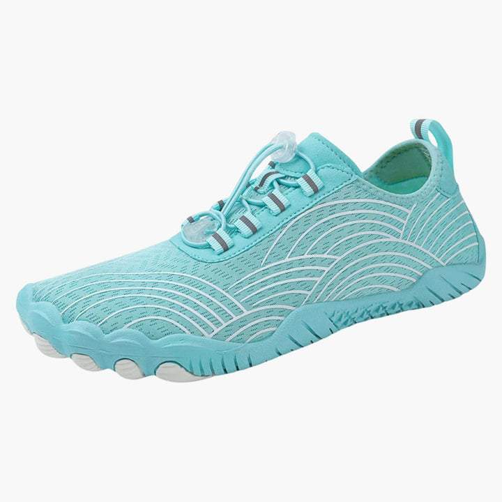Unisex Outdoor Barfuß schuhe mit elastischem Verschluss und rutschfester Sohle