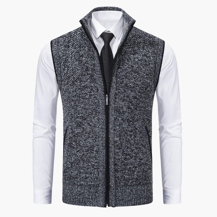 Ärmellose Weste für Herren – Elegante Passform & Vielseitiger Stil - SchmiedeMode