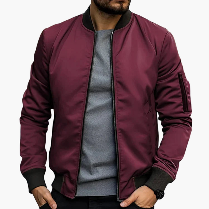 Herren Bomberjacke mit Seitentaschen