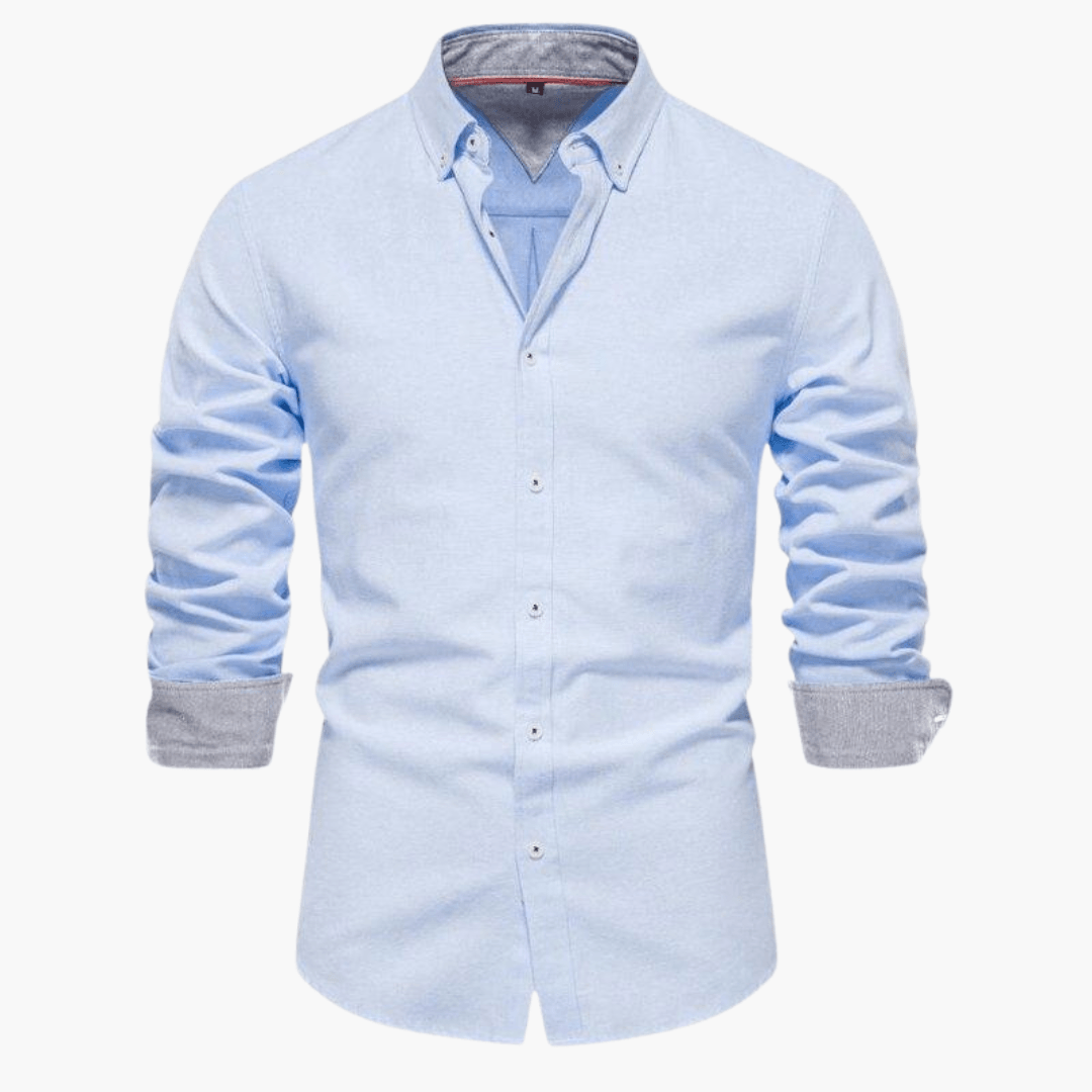 Bequemes Slim-Fit-Hemd für Männer - SchmiedeMode