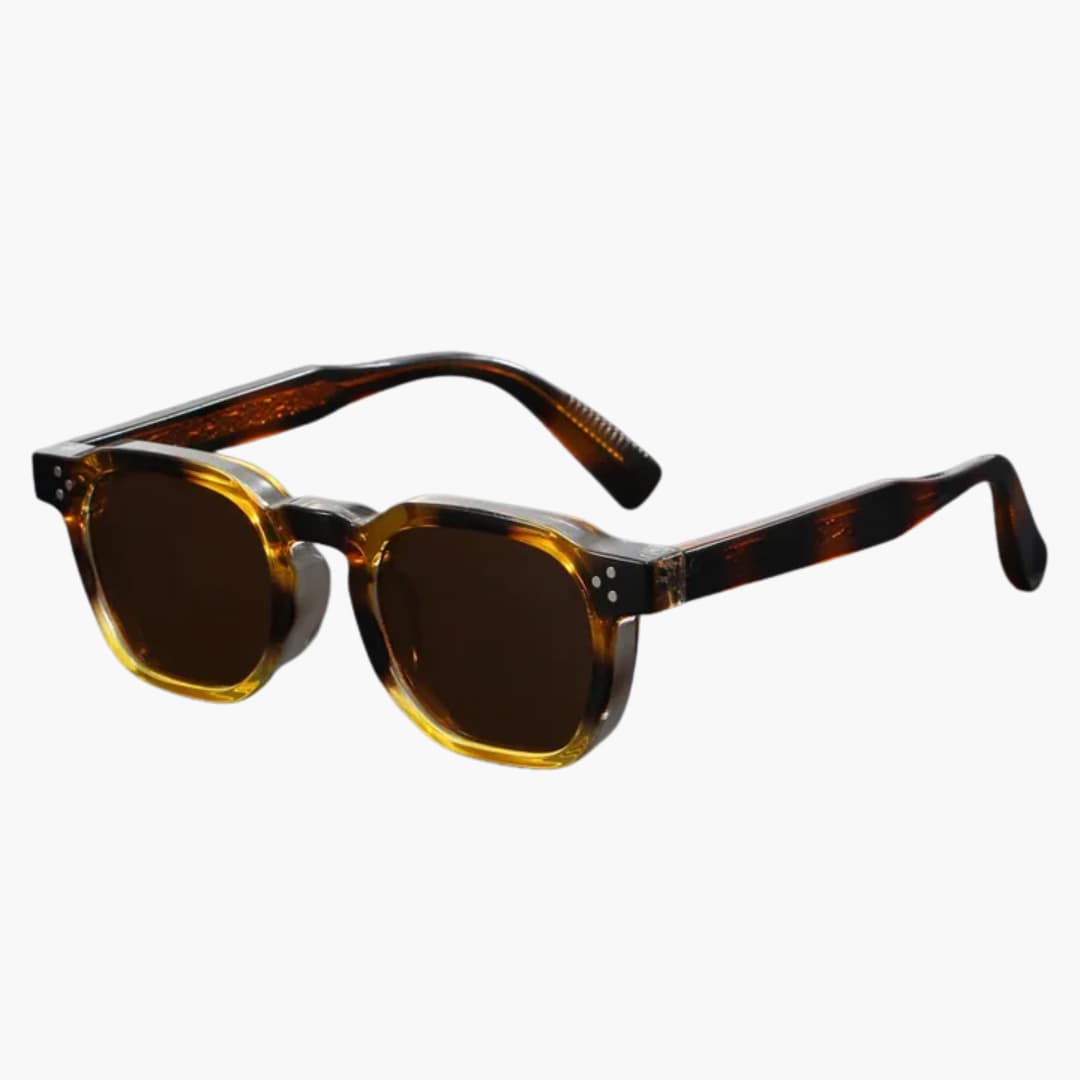Damen Sonnenbrille mit runder Fassung und UV400 Schutz