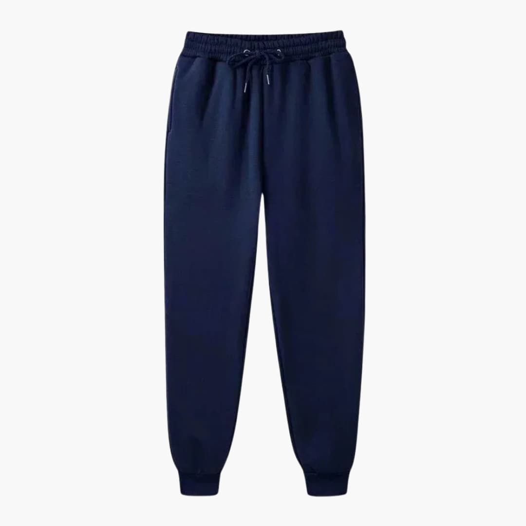 Unisex Jogginghose mit Kordelzugbund und Bündchen am Saum
