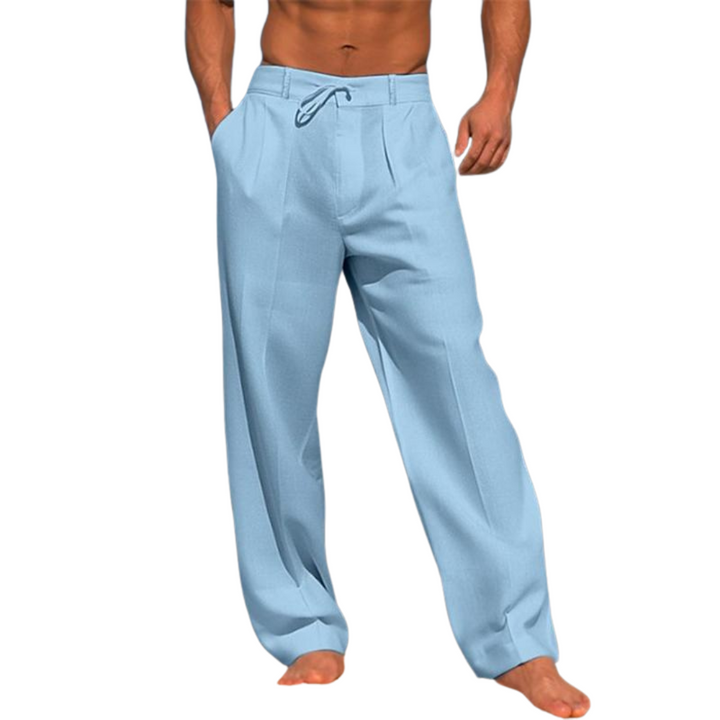 Herren Freizeit-Hose mit Kordelzugbund und Seitentaschen