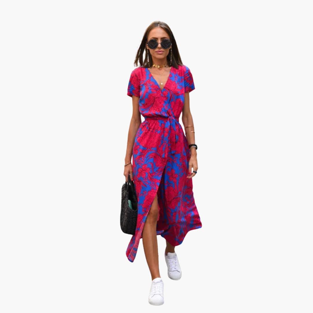 Schickes leichtes Midikleid für Damen - SchmiedeMode