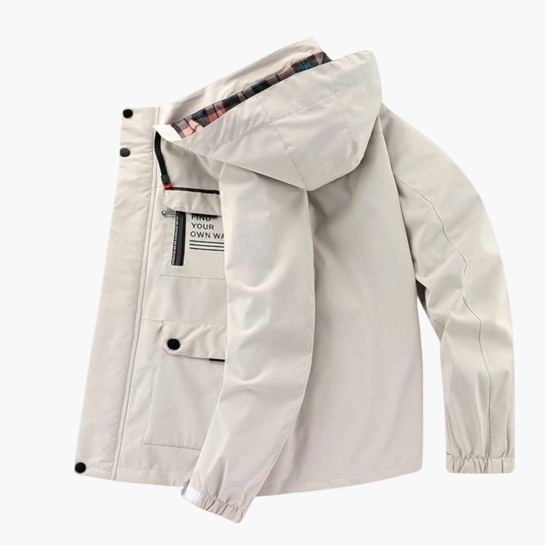 Winddichte Jacke für Männer – Wasserdicht, Stilvoll & Praktisch