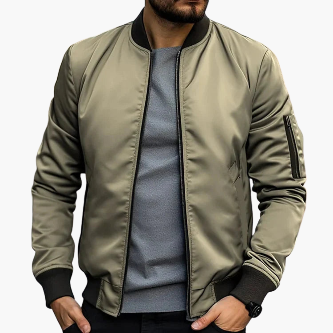 Herren Bomberjacke mit Seitentaschen