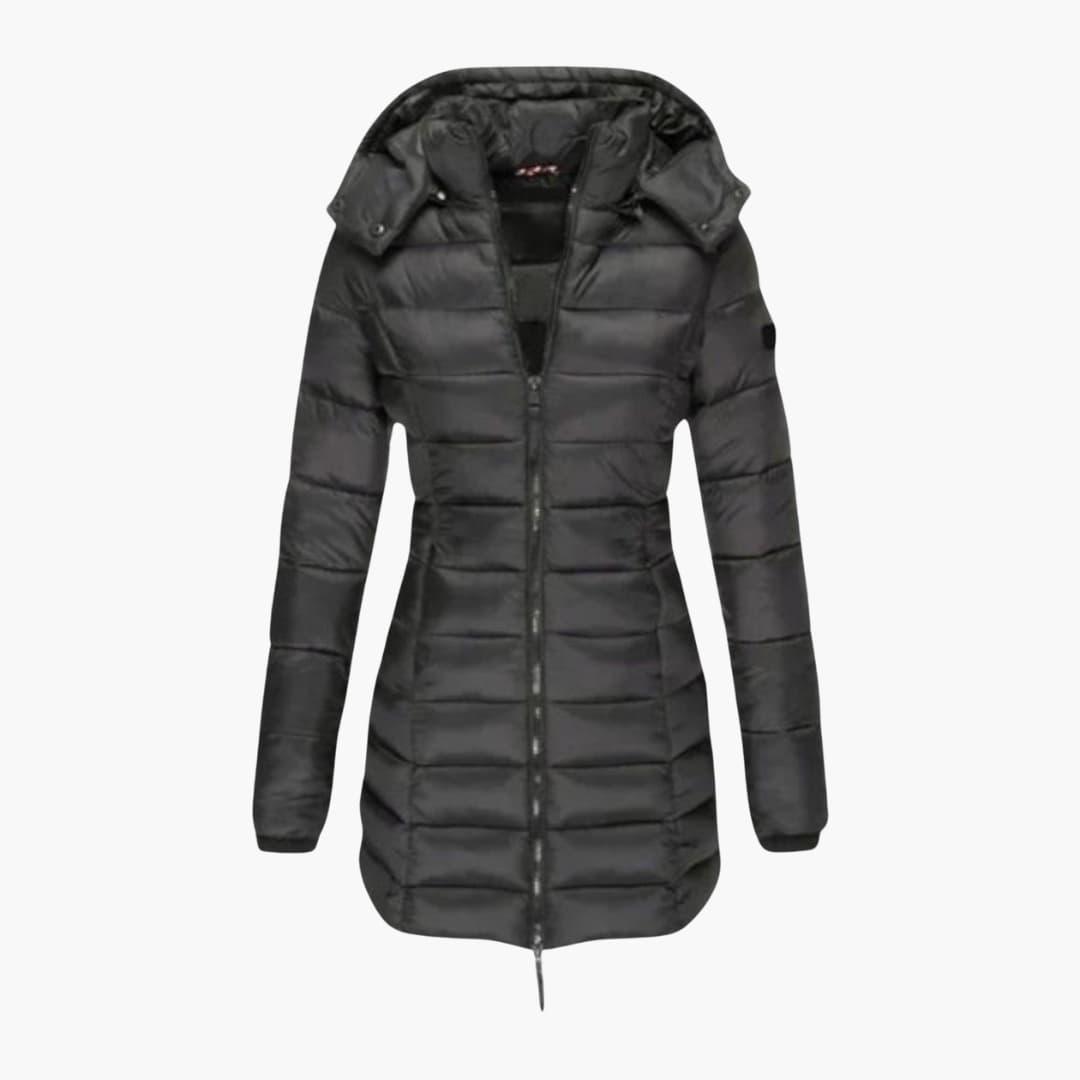 Warm gefütterter Wintermantel für Damen - SchmiedeMode