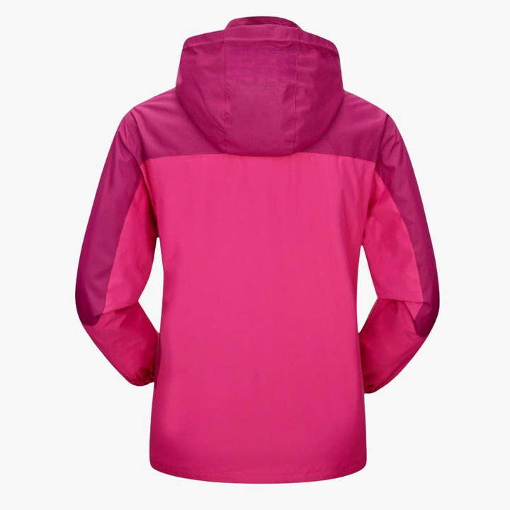 Herren Outdoorjacke mit Kapuze und Reißverschluss