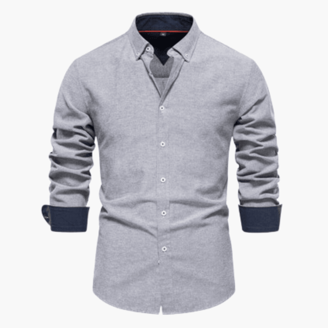Bequemes Slim-Fit-Hemd für Männer - SchmiedeMode