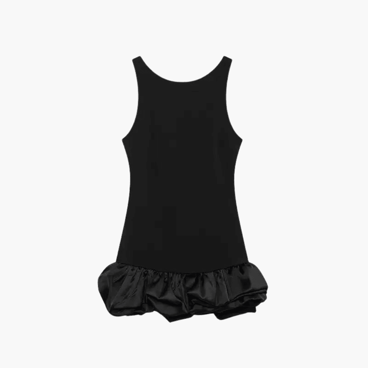 Schickes und fließendes Rüschenkleid für Frauen - SchmiedeMode