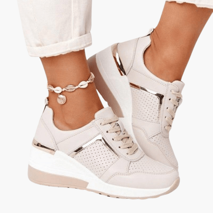 Elegante bequeme Turnschuhe für Frauen - SchmiedeMode