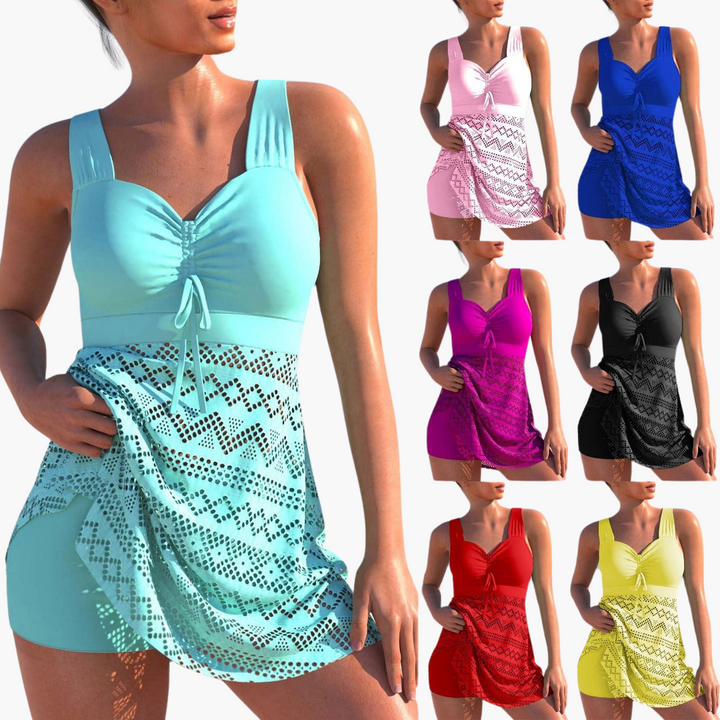 Tankini-Set mit Shorts - Damen Zweiteiler für den Sommer