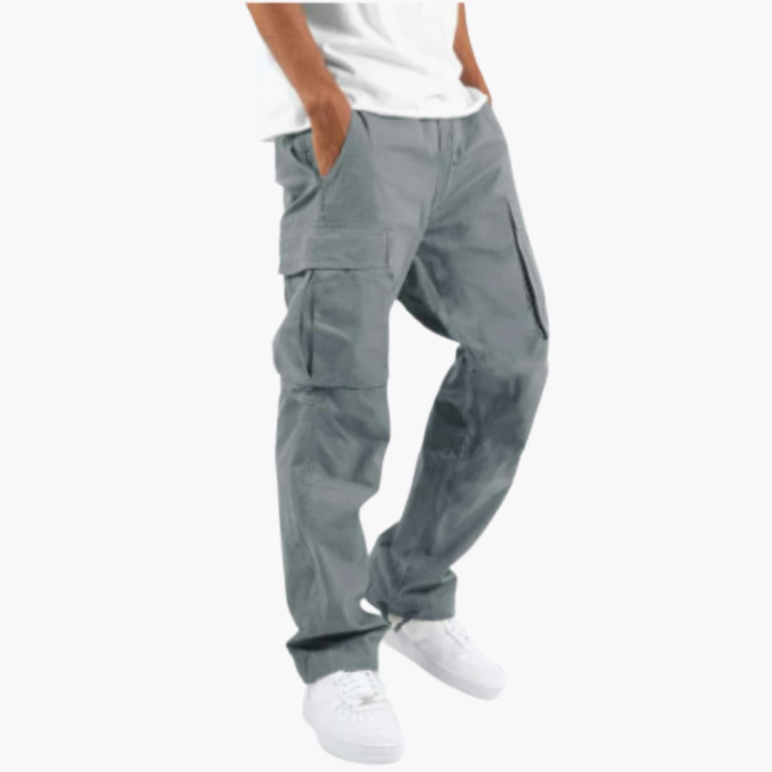 Weite Cargo-Hose für Männer - Bequeme Passform mit Taschen