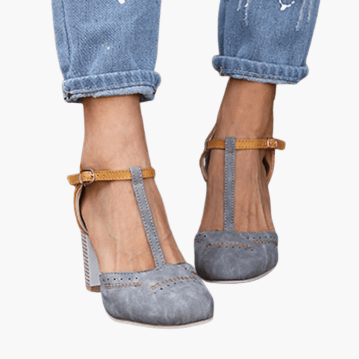 Bequeme orthopädische Absatzschuhe für Frauen - SchmiedeMode