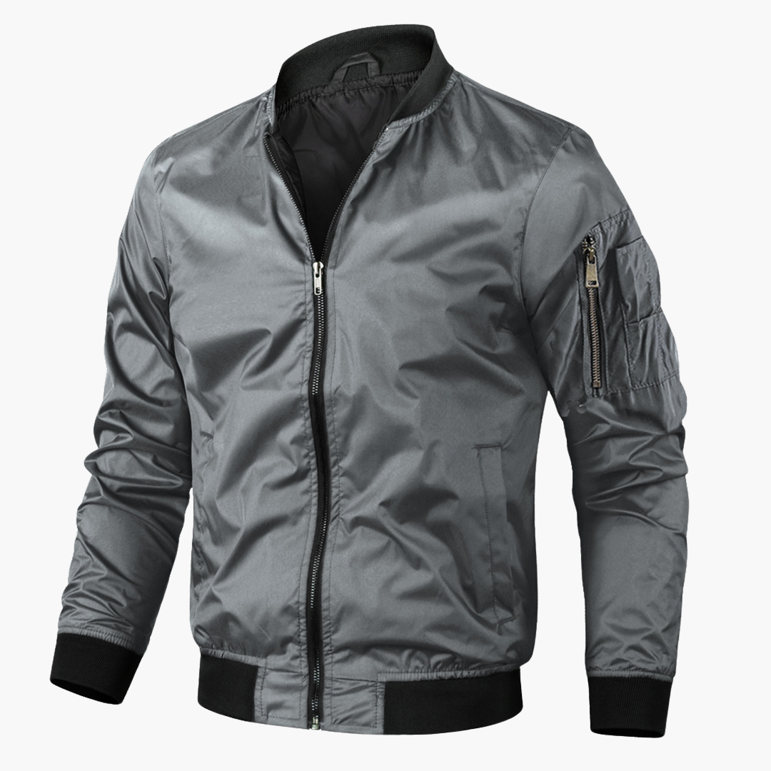 Bomberjacke mit Reißverschluss für Herren – modern & leicht