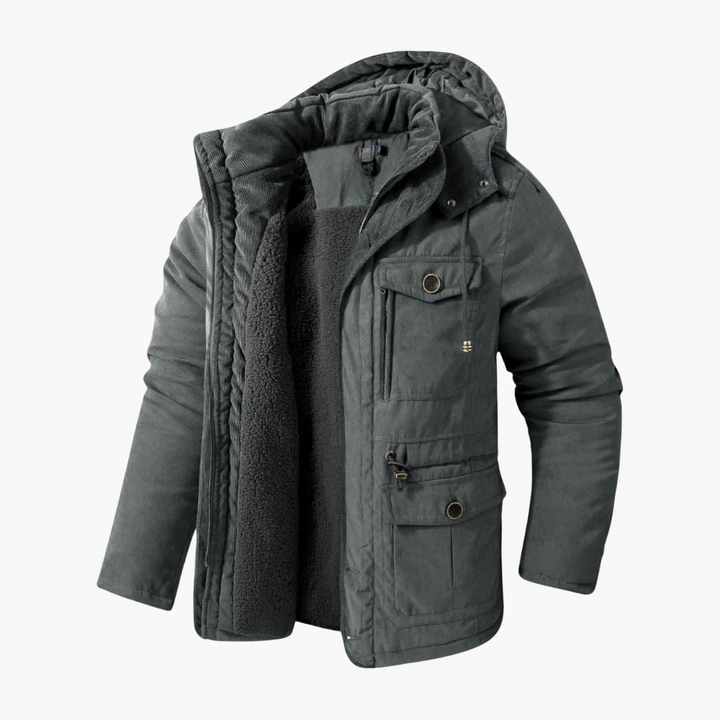 Winddichte Jacke für Herren – Bequem & Stilvoll für Kaltwetter