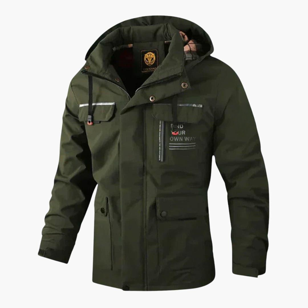 Winddichte Jacke für Männer – Wasserdicht, Stilvoll & Praktisch