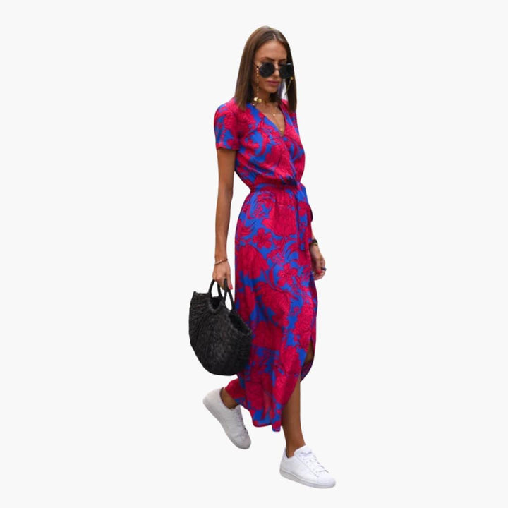 Schickes leichtes Midikleid für Damen - SchmiedeMode