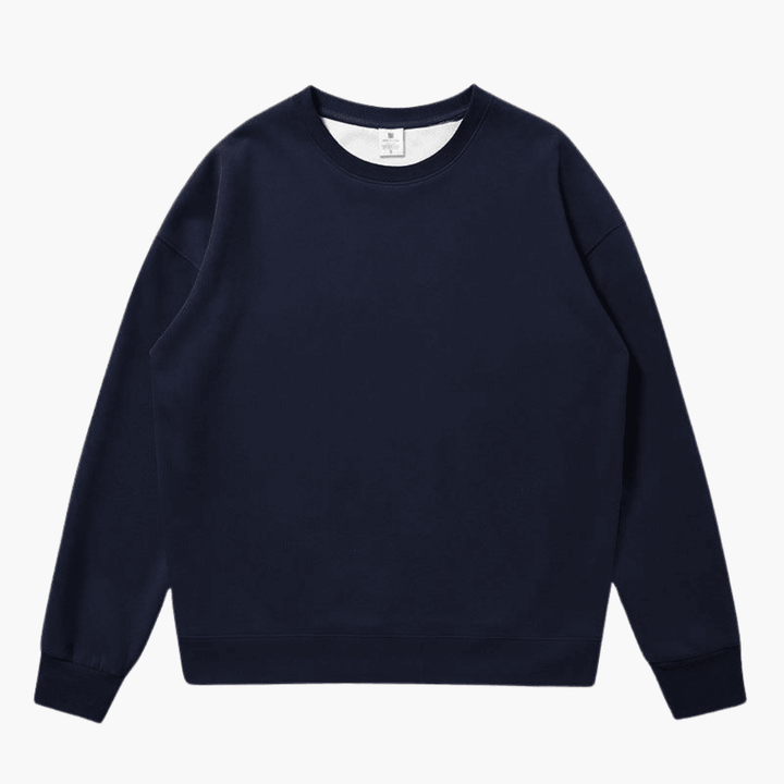 Stilvolles, minimalistisches Sweatshirt für Männe - SchmiedeMode