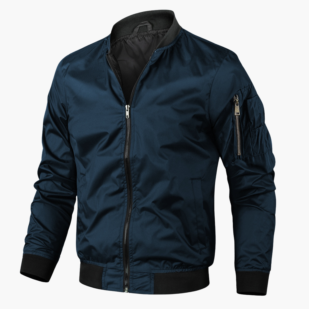 Bomberjacke mit Reißverschluss für Herren – modern & leicht