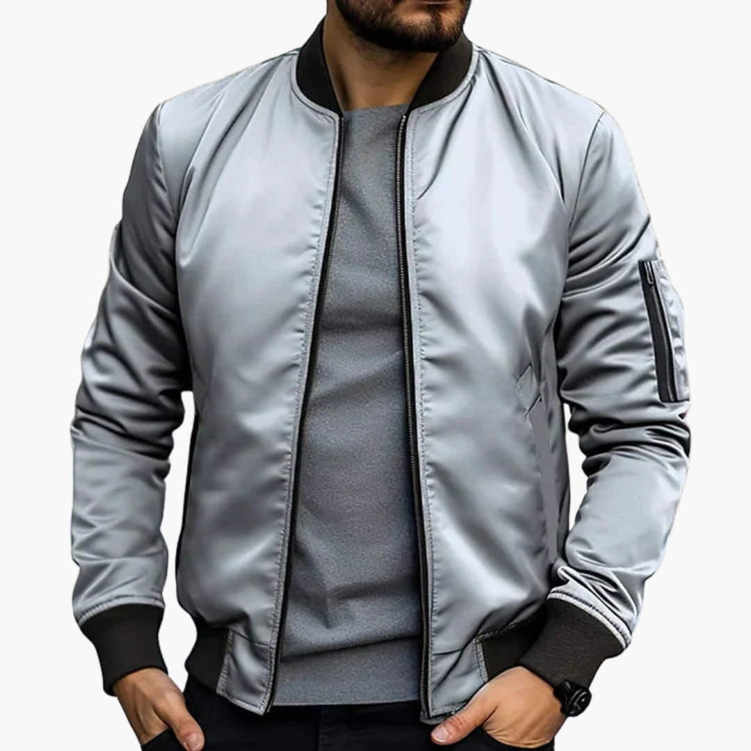 Herren Bomberjacke mit Seitentaschen