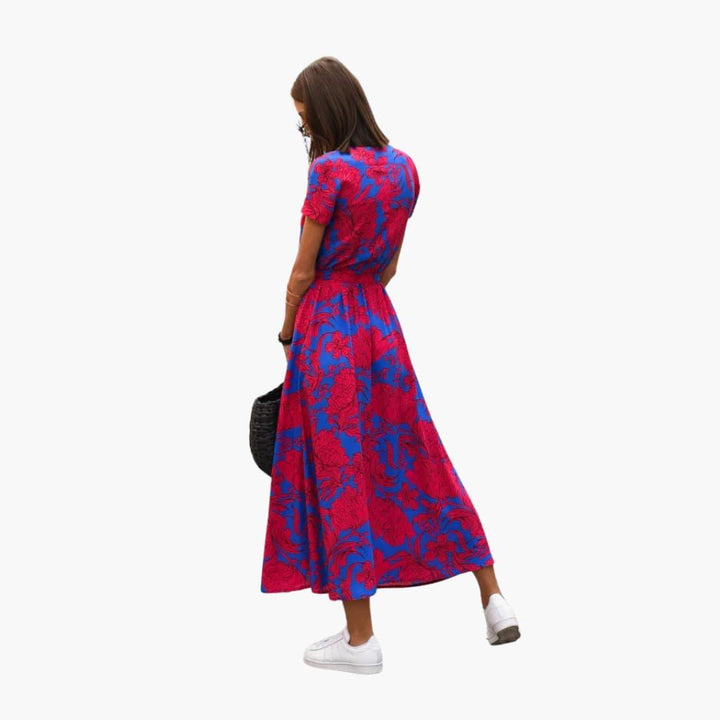 Schickes leichtes Midikleid für Damen - SchmiedeMode